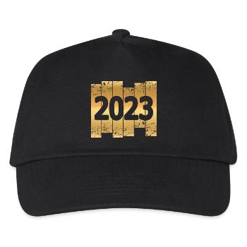 2023 - Kinder Basecap - Schwarz - Vorne