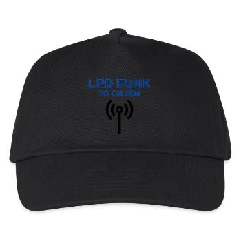 LPD FUNK Operator - Kinder Basecap - Schwarz - Vorne