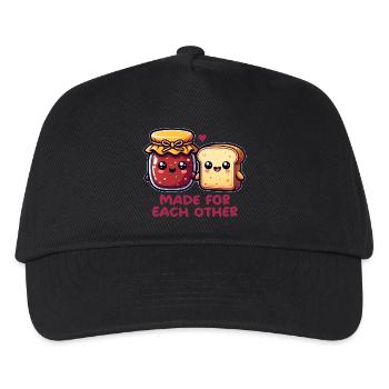 Brot und Marmelade - Kinder Basecap - Schwarz - Vorne