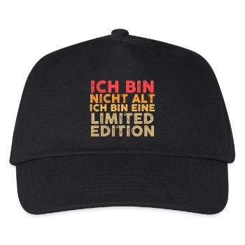 I'm Not Old Birthday - Kids’ Baseball Cap - black - Front