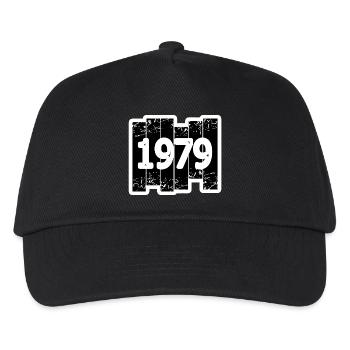 1979 - Kinder Basecap - Schwarz - Vorne