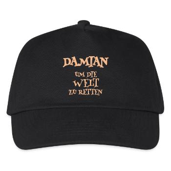 Aide Damian - Casquette de baseball Enfant - noir - Devant