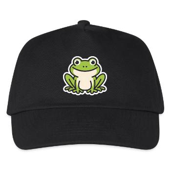 crapaud - Casquette de baseball Enfant - noir - Devant