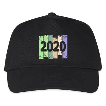 2020 - Kinder Basecap - Schwarz - Vorne