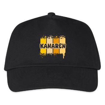 Kanaren - Kinder Basecap - Schwarz - Vorne