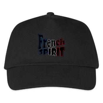 French Spirit BBR - Casquette de baseball Enfant - noir - Devant