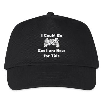 Lustiges Gaming Shirt, Gamer/Nerd Geschenk - Kinder Basecap - Schwarz - Vorne