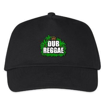 Reggae Dub - Kinder Basecap - Schwarz - Vorne