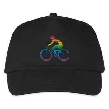Cyclist - Kids’ Baseball Cap - black - Front