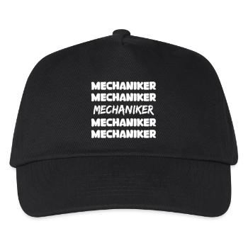 Mechanic as a job - Kids’ Baseball Cap - black - Front