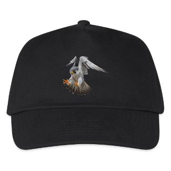 Pelegrino landing - Kids’ Baseball Cap - black - Front