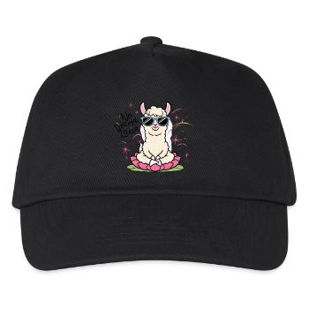No Drama Lama - Kids’ Baseball Cap - black - Front