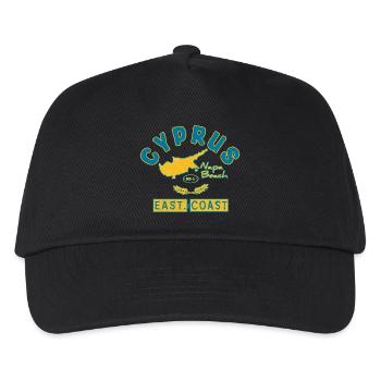 Chypre - Voyage Chypre - Carte des drapeaux - Grèce - Casquette de baseball Enfant - noir - Devant
