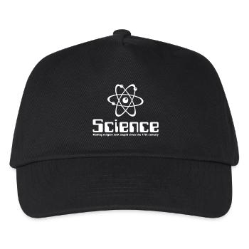 Science Making Religion Look Stupid - Kids’ Baseball Cap - black - Front