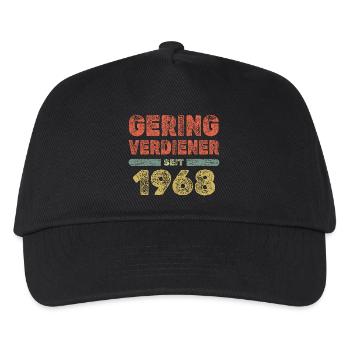 1968 - Kids’ Baseball Cap - black - Front