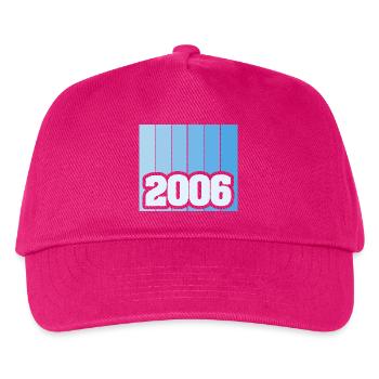 Jahrgang 2006 - Kinder Basecap - Fuchsia - Vorne