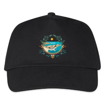 Cyprus Motives - Kinder Basecap - Schwarz - Vorne