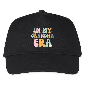 Grandma Tenderness Design - Kids’ Baseball Cap - black - Front