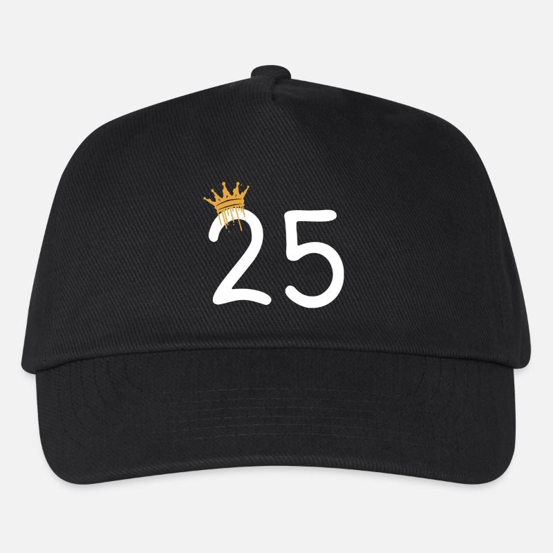 25 - Kinder Basecap - Schwarz