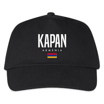 Kapan Armenien - Kinder Basecap - Schwarz - Vorne