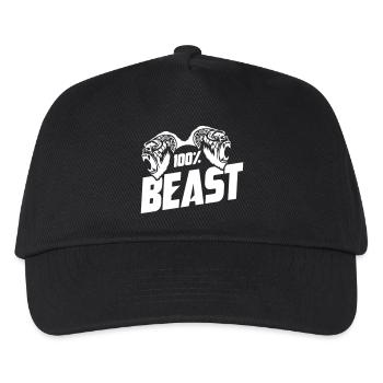 Gorilla Beast Motivation - Kids’ Baseball Cap - black - Front