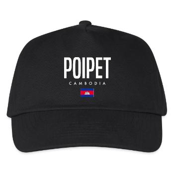 Poipet Cambodia Khmer - Kids’ Baseball Cap - black - Front