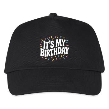 It’s My Birthday - Kids’ Baseball Cap - black - Front