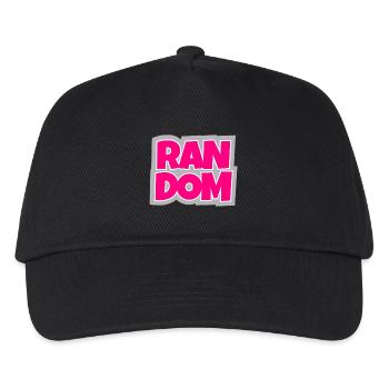 Random - chaotic and absolutely trendy. - Kids’ Baseball Cap - black - Front