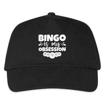Bingo Player Bingo Is My Obsession Bingo - Kinder Basecap - Schwarz - Vorne