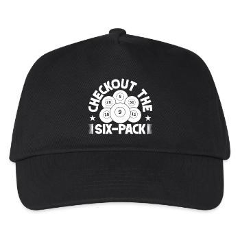 Bingo Player Checkout The Six-Pack Bingo - Kids’ Baseball Cap - black - Front