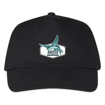 Angler USA Design Flying Fish - Casquette de baseball Enfant - noir - Devant