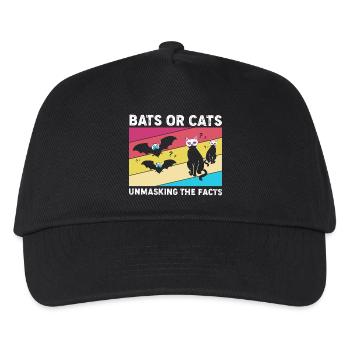 Gender Reveal Halloween - Kinder Basecap - Schwarz - Vorne