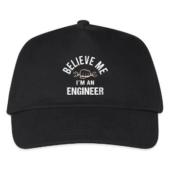Mechanical Engineering Maschinenbauer Ingenieur - Kinder Basecap - Schwarz - Vorne