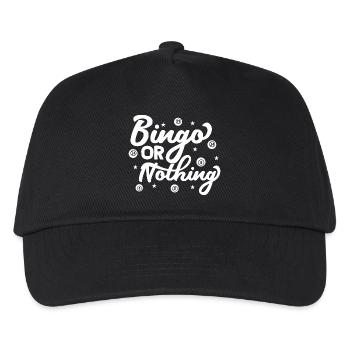 Bingo Player Bingo Or Nothing Bingo - Kinder Basecap - Schwarz - Vorne