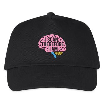 Technicien IRM Je fais un scanner donc je suis radiologue - Casquette de baseball Enfant - noir - Devant