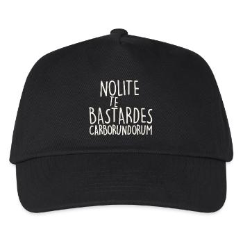 Nolite Te Bastardes Carborundorum - Casquette de baseball Enfant - noir - Devant