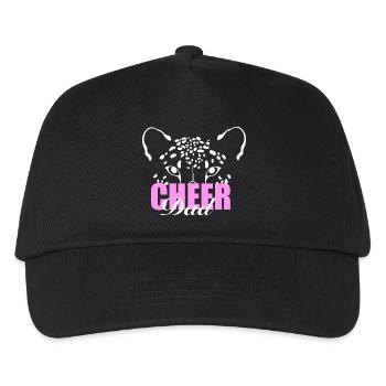 Cheer Dad - Kinder Basecap - Schwarz - Vorne