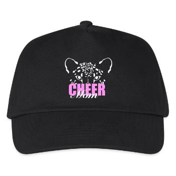 Cheer Mom  - Kinder Basecap - Schwarz - Vorne