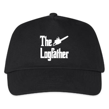 Lumberjack Icon Parody - Kids’ Baseball Cap - black - Front