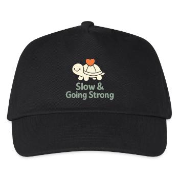Identité parentale douce, lente - Casquette de baseball Enfant - noir - Devant
