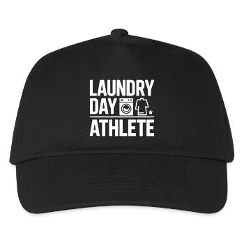 Laundry Day Athlete Wäsche Humor - Kids’ Baseball Cap - black - Front
