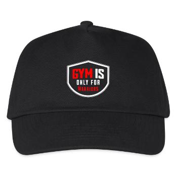 GYM life - Kids’ Baseball Cap - black - Front