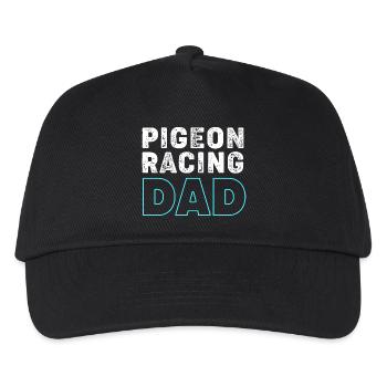 Pigeon Race Pigeon Pigeons - Kids’ Baseball Cap - black - Front