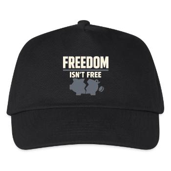 Self-employed freelancer Steuerhumor 1099 Life - Kids’ Baseball Cap - black - Front