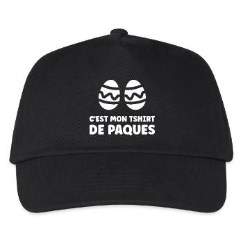 EASTER EGGS - Kids’ Baseball Cap - black - Front