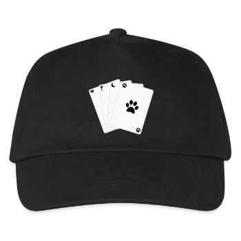 Cards Card Game Game of Life Symbols - Kids’ Baseball Cap - black - Front
