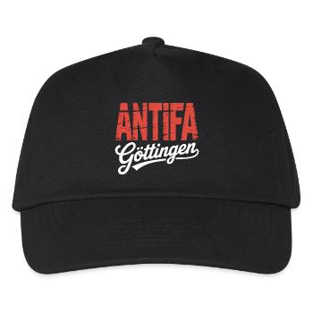 Antifa Göttingen - Antifaschistischer Merch - Kids’ Baseball Cap - black - Front