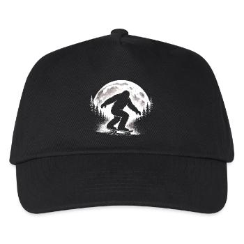Bigfoot Skateboard - Kids’ Baseball Cap - black - Front