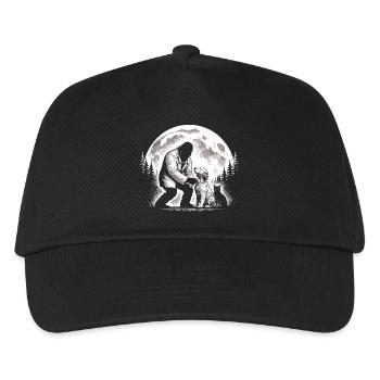 Bigfoot Tierarzt - Kinder Basecap - Schwarz - Vorne