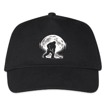 Bigfoot Feldhockey - Kinder Basecap - Schwarz - Vorne